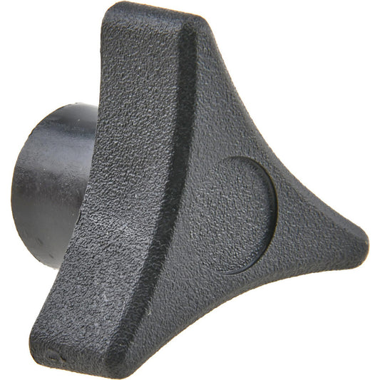 Gibraltar KN4C----3P4B-21 3 Arm Knobs Style Female Insert Head Dia 1.75 in Height (Inch) 1.05 in Height (mm) 1.05 in Hub Dia 0.75 in Material Polypropylene Hole Depth 0.37 in Hub Height 0.49 in Head Height 0.56 in Hole Depth (Decimal Inch) 0.37 Color Black F