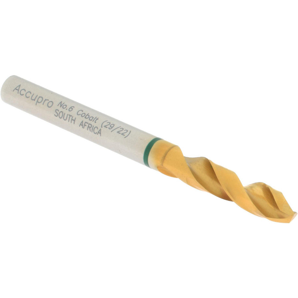 Accupro 1GB0518-AC Screw Machine Length Drill Bit 0.204" Dia, 130 &deg, Cobalt