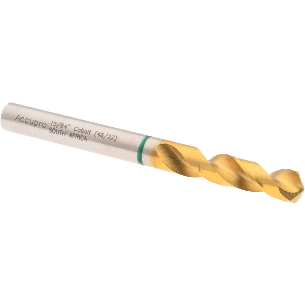 Accupro 1GB0595-AC Screw Machine Length Drill Bit 0.2344" Dia, 130 &deg, Cobalt