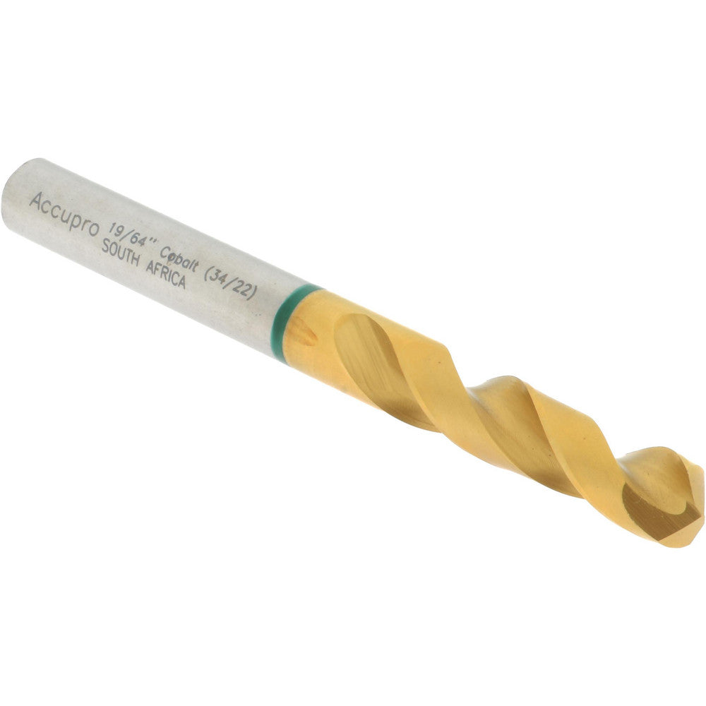 Accupro 1GB0754-AC Screw Machine Length Drill Bit 0.2969" Dia, 130 &deg, Cobalt