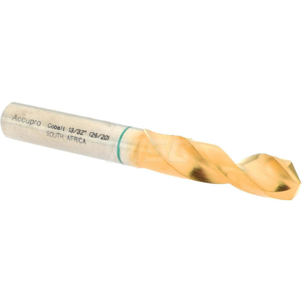 Accupro 1GB1030-AC Screw Machine Length Drill Bit 0.4062" Dia, 130 &deg, Cobalt