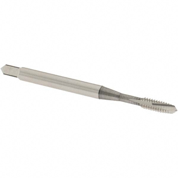 OSG 2806400 Spiral Point Tap #4-40 UNC, 2 Flutes, Plug Chamfer, 2B/3B Class of Fit, HSS-E Vanadium, Bright/Uncoated Coated