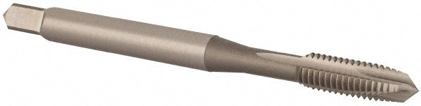 OSG 2813800 Spiral Point Tap #10-32 UNF, 3 Flutes, Plug Chamfer, 2B Class of Fit, HSS-E Vanadium, Bright/Uncoated Coated