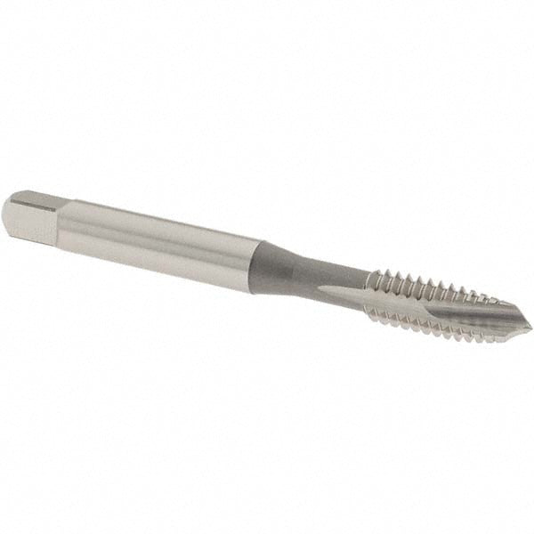 OSG 2830000 Spiral Point Tap 1/4-20 UNC, 3 Flutes, Plug Chamfer, 3B Class of Fit, HSS-E Vanadium, Bright/Uncoated Coated