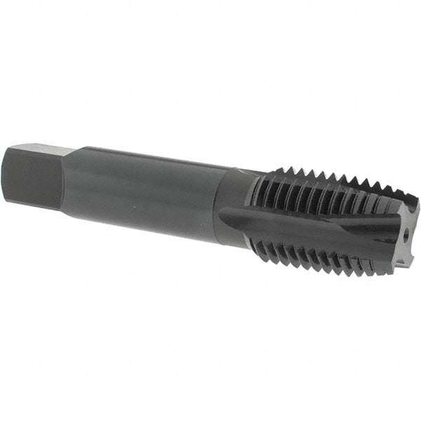 OSG 2850401 Spiral Point Tap 1-1/4-7 UNC, 4 Flutes, Plug Chamfer, HSS-E Vanadium, Steam Oxide Coated