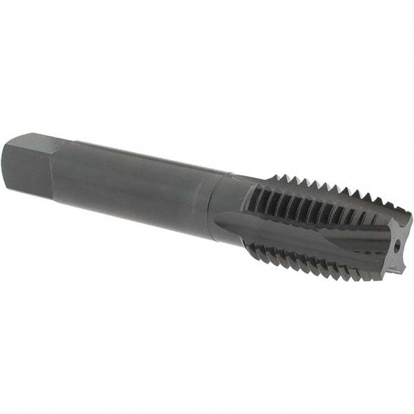 OSG 2894401 Spiral Point Tap M24x3 Metric, 4 Flutes, Plug Chamfer, 6H Class of Fit, HSS-E Vanadium, Steam Oxide Coated