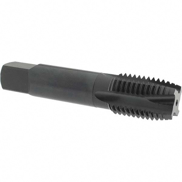 OSG 2895301 Spiral Point Tap M30x3.5 Metric, 4 Flutes, Plug Chamfer, 6H Class of Fit, HSS-E Vanadium, Steam Oxide Coated