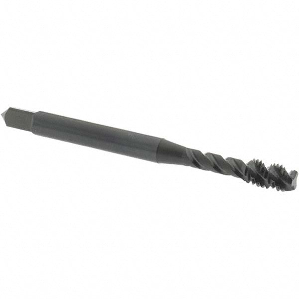 OSG 2919101 Spiral Flute Tap #10-32, UNF, 3 Flute, Modified Bottoming Chamfer, 1B Class of Fit, Vanadium High-Speed Steel, Oxide Finish
