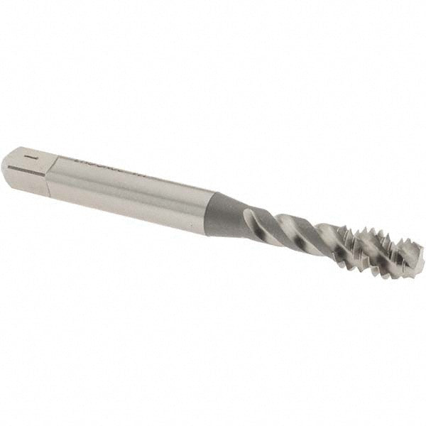 OSG 2930000 Spiral Flute Tap 1/4-20, UNC, 3 Flute, Modified Bottoming Chamfer, 3B Class of Fit, Vanadium High-Speed Steel, Bright/Uncoated Finish