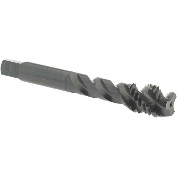 OSG 2942701 Spiral Flute Tap 1/2-13, UNC, 3 Flute, Modified Bottoming Chamfer, 2B Class of Fit, Vanadium High-Speed Steel, Oxide Finish