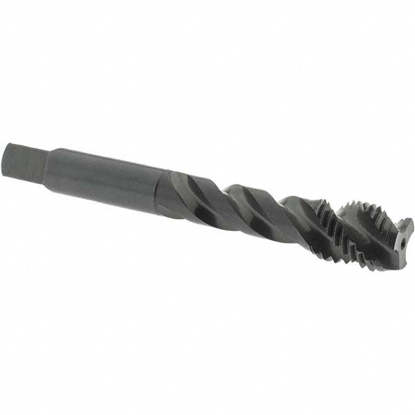 OSG 2992201 Spiral Flute Tap M12x1.5, Metric Fine, 3 Flute, Modified Bottoming Chamfer, 4H Class of Fit, Vanadium High-Speed Steel, Oxide Finish