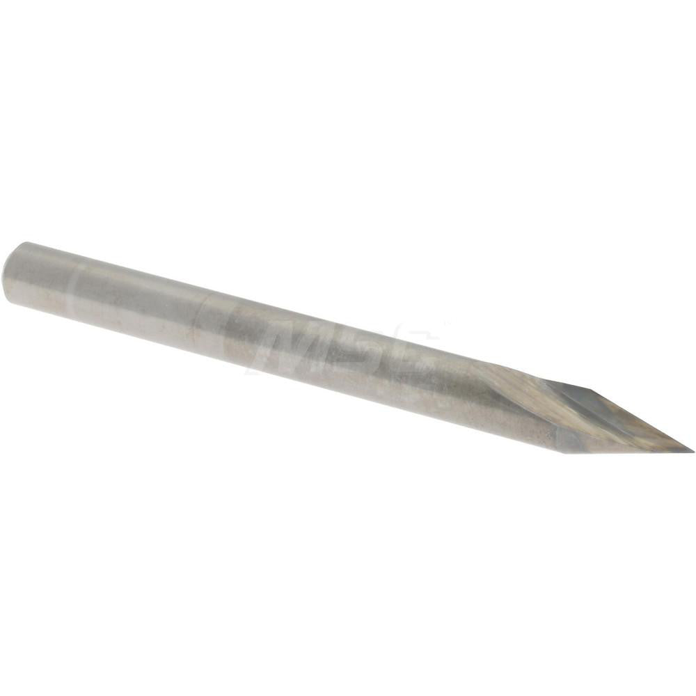 M.A. Ford 60012508 Countersink 1/8" Head Dia, 30.00 deg Included Angle, 1 Flute, Solid Carbide, Right Hand Cut