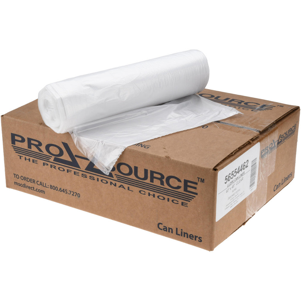 Pro-Source PSRC40466 Household Trash Bags 45 gal, 0.6 mil, 250 Pack