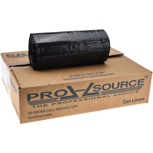Pro-Source PSRM3339125 Trash Bags 33 gal, 1.25 mil, 100 Pack