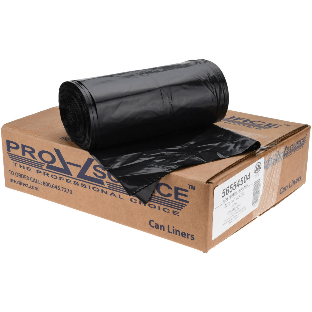 Pro-Source PSRM3339165 Trash Bags 33 gal, 1.65 mil, 100 Pack