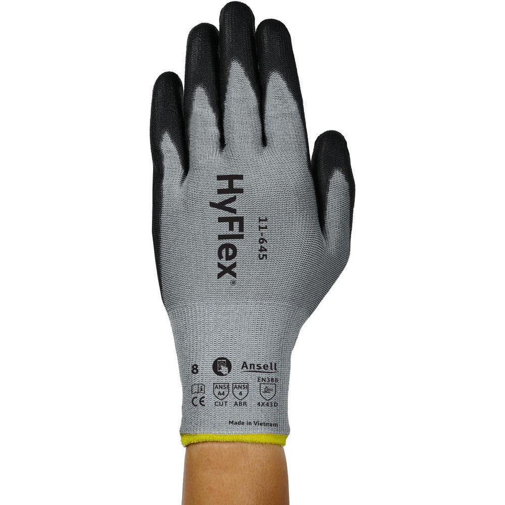 Ansell 11645110 Cut, Puncture & Abrasion-Resistant Gloves HyFlex® 11-645, Size 2X-Large, ANSI Cut A4, ANSI Puncture 4, Polyurethane, INTERCEPT Technology Yarn