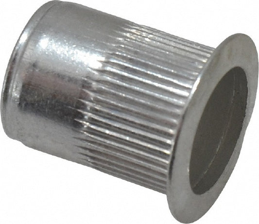 RivetKing 31C1IKFAP/P25 5/16-18, 0.027 to 0.15" Grip, 17/32" Drill, Aluminum Standard Rivet Nut