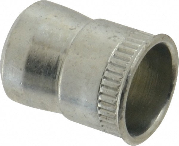 RivetKing 25C1ISRSZ/P50 1/4-20 UNC, Zinc-Plated, Steel Knurled Rivet Nut Inserts