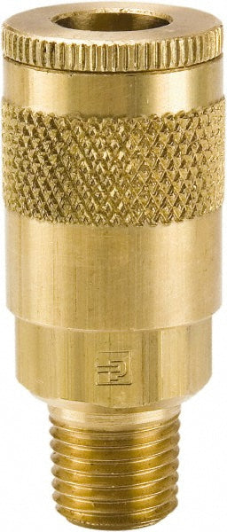 Parker B16 Pneumatic Hose Coupling 1/2-14, 1/2" Body Dia, Tru-Flate Automotive Interchange