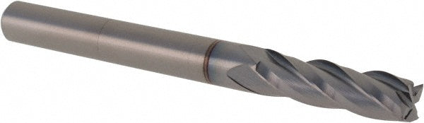 YG-1 07565TC Square End Mill 3/16" Dia, 5/8" LOC, 4 Flute, Solid Carbide