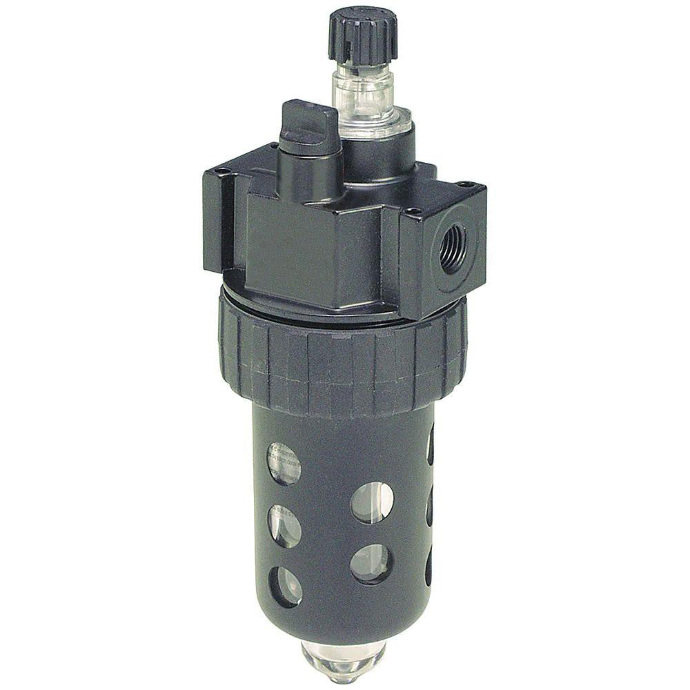 Parker 06L32BE Intermediate Compressed Air Lubricator 1/2" Port, NPT Ends, 90 CFM