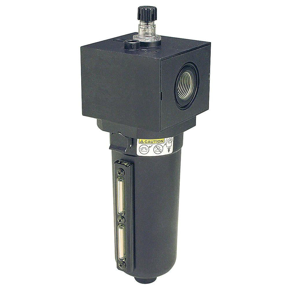 Parker P3NLA98LSN Heavy-Duty Compressed Air Lubricator 1" Port, NPT Ends, 250 CFM