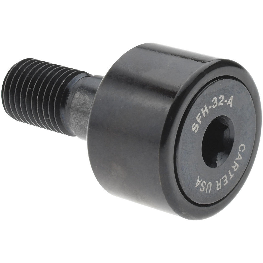 CARTER MANUFACTURING CO.,INC. SFH-32-A Plain Cam Follower 0.625" Roller Width, 0.4375" Stud Dia, 1" Stud Length