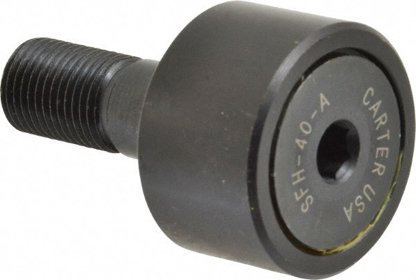 CARTER MANUFACTURING CO.,INC. SFH-40-A Plain Cam Follower 0.75" Roller Width, 0.5" Stud Dia, 1-1/4" Stud Length