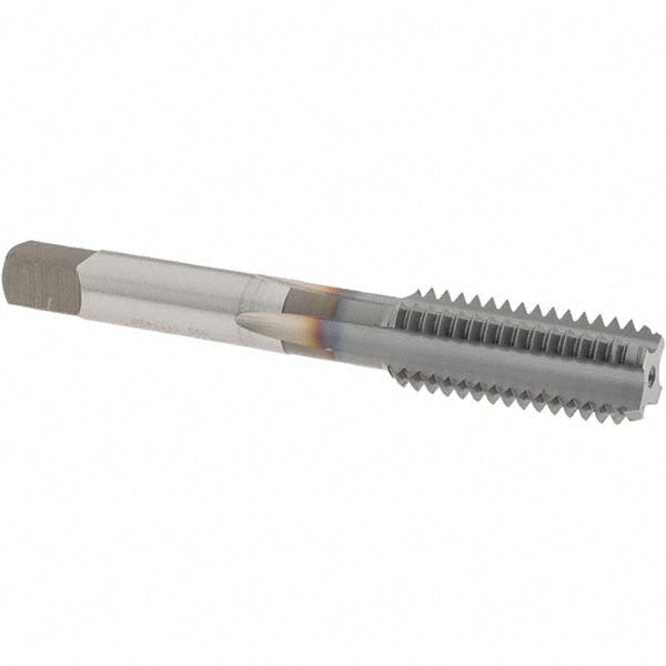 OSG 1122608 Straight Flute Tap 1/2-13 UNC, 4 Flute, Bottoming Chamfer, 3B Class of Fit, High-Speed Steel, TiCN Finish