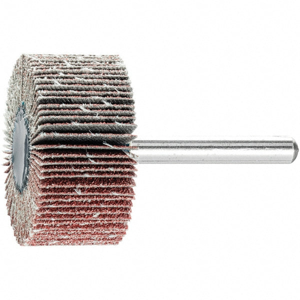 PFERD 47801305 Mounted Flap Wheel 1-1/2" Dia, 1" Face Width, 80 Grit, Aluminum Oxide