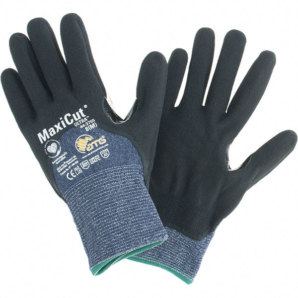 ATG 44-3755/M Cut, Puncture & Abrasion-Resistant Gloves ATG 44-3755, Size Medium, ANSI Cut A3, ANSI Puncture 2, Nitrile, Engineered Yarn