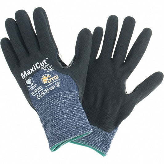 ATG 44-3755/M Cut, Puncture & Abrasion-Resistant Gloves ATG 44-3755, Size Medium, ANSI Cut A3, ANSI Puncture 2, Nitrile, Engineered Yarn