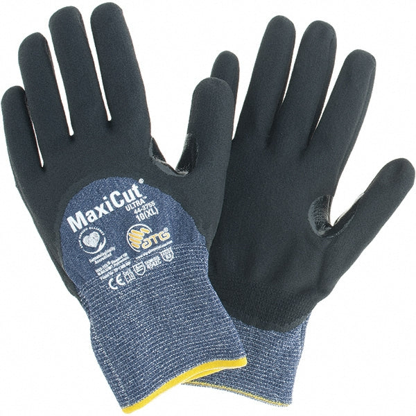 ATG 44-3755/XL Cut, Puncture & Abrasion-Resistant Gloves ATG 44-3755, Size X-Large, ANSI Cut A3, ANSI Puncture 2, Nitrile, Engineered Yarn