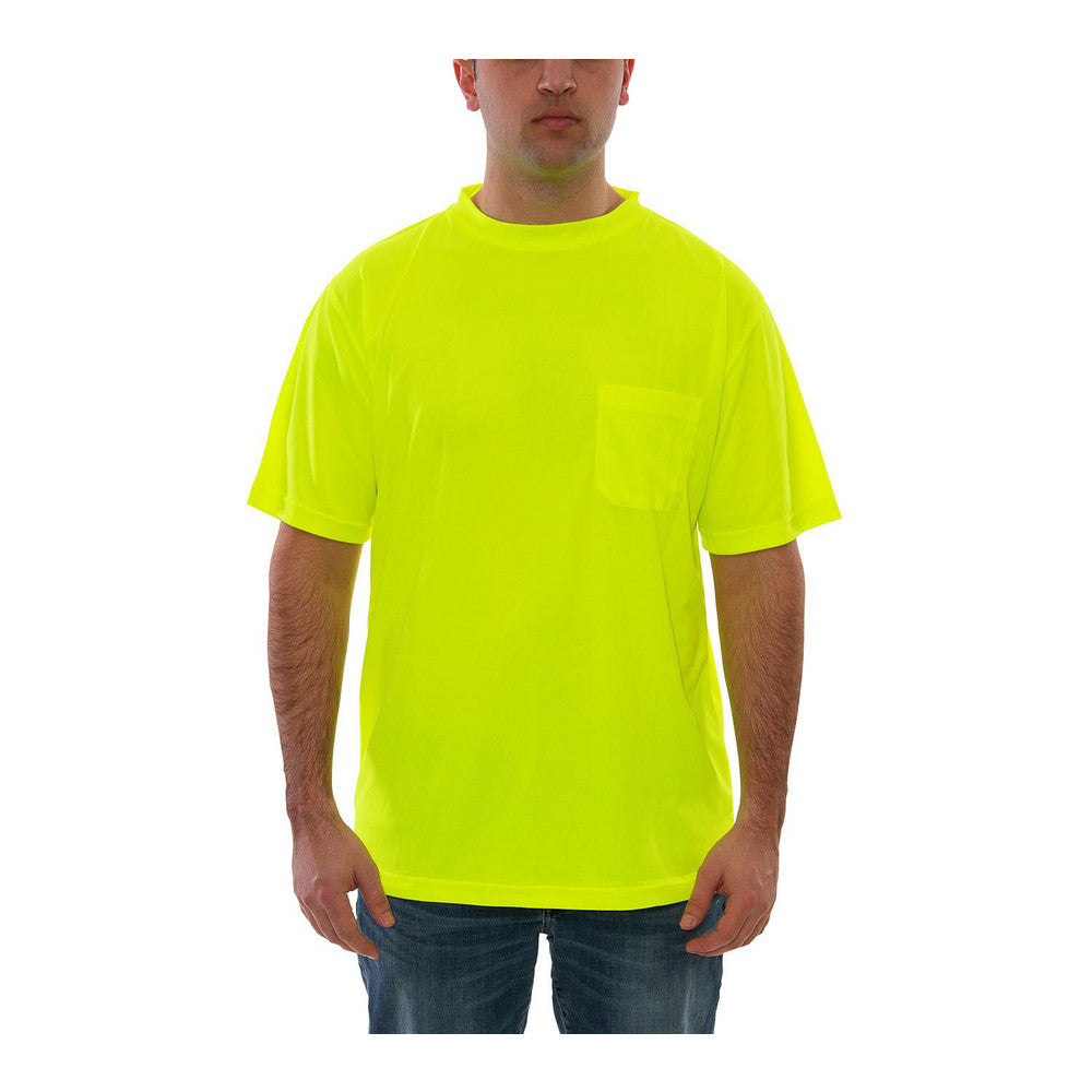 Tingley S75002.XL Work Shirt Hi-Visibility, X-Large, Polyester, Fluorescent Yellow-Green, 1 Pocket