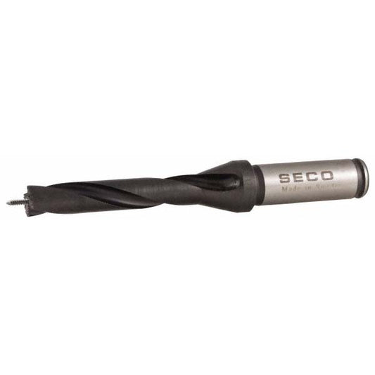 Seco 02445840 Replaceable-Tip Drill 16 to 16.99 mm Dia, 3.15" Max Depth, 5/8" Weldon Flat Shank