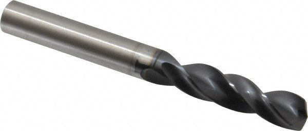Kyocera SGS Precision Tools 51355 Screw Machine Length Drill Bit 3/8" (0.3750) Dia, 145 deg, Solid Carbide