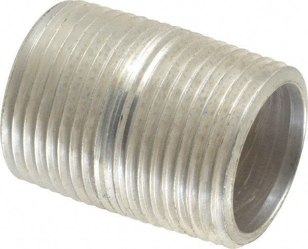 Merit Brass 8012-001 3/4 x 1-3/8" 6061 Aluminum Pipe Nipple