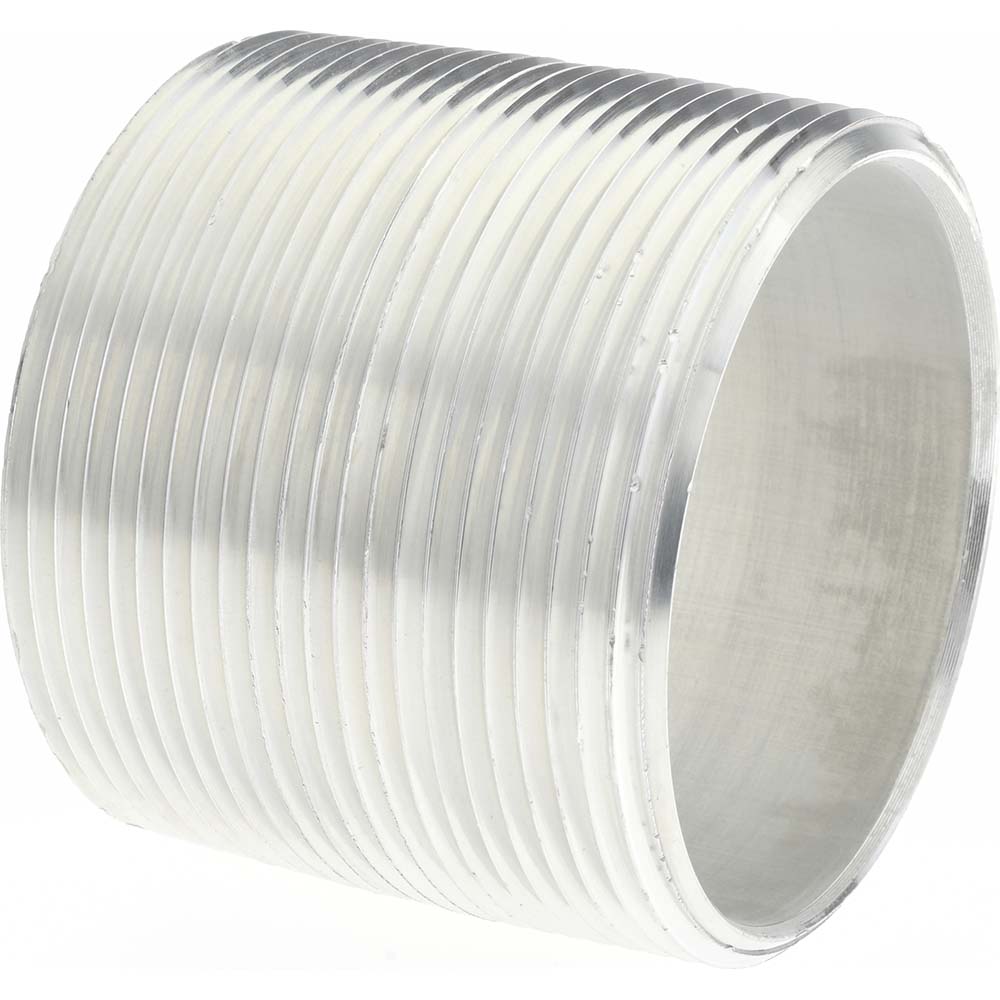 Merit Brass 8032-001 2 x 2" 6061 Aluminum Pipe Nipple