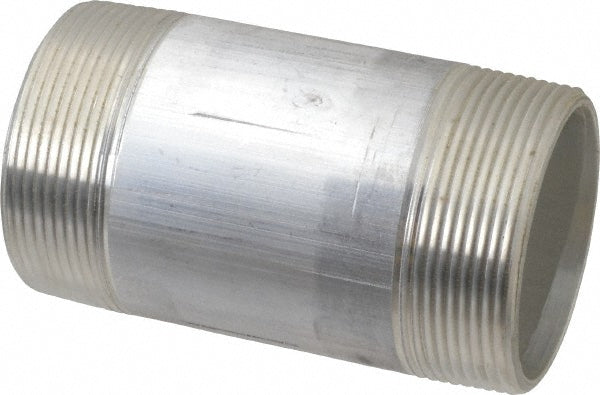 Merit Brass 8032-400 2 x 4" 6061 Aluminum Pipe Nipple