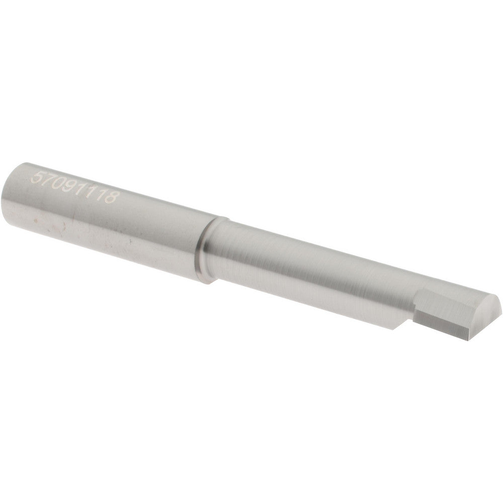 Accupro B3601600R Corner Radius Boring Bar 0.36" Min Bore, 1.6" Max Depth, Right Hand Cut, Submicron Solid Carbide