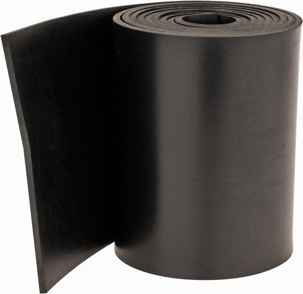 USA Industrials BULK-RS-N60-257 Rubber Strip Neoprene, 1/8" Thick, 4" Wide, 5' Long, Black