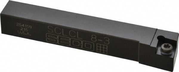 Seco 00071945 LH SCLC 0&deg Neutral Rake Indexable Turning Toolholder