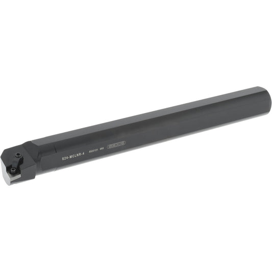 Seco 00043205 Indexable Boring Bar S24-MCLNR-4, 1.78" Min Bore Dia, Right Hand Cut, 1-1/2" Shank Dia, -5 &deg Lead Angle, Steel