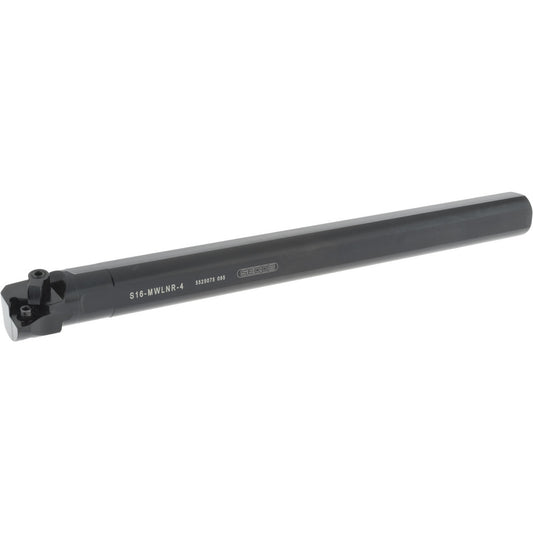 Seco 00043225 Indexable Boring Bar S16-MWLNR-4, 1.28" Min Bore Dia, Right Hand Cut, 1" Shank Dia, -5 &deg Lead Angle, Steel