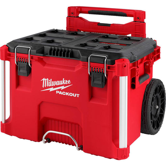Milwaukee Tool 48-22-8027 Tool Box Case & Cabinet Accessories Accessory Type Tool Box Handle  Material Polyethylene  For Use With PACKOUT™ Rolling Tool Box (48-22-8426/48-22-8427)  Color Red Black  Overall Thickness 2.50in  Material Family Polyethylene