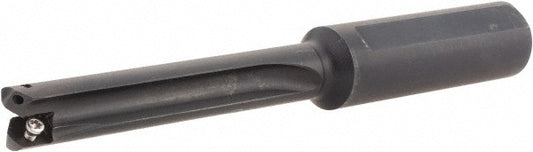 Allied Machine and Engineering 24000S-075L Indexable Spade Drill 33/64 to 11/16" Dia, 2-1/2" Max Depth, Straight Flute