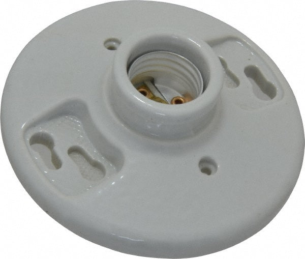 Leviton 49875 4 Pin, 250 VAC, 660 Watt, Medium Base, Keyless Lamp Holder
