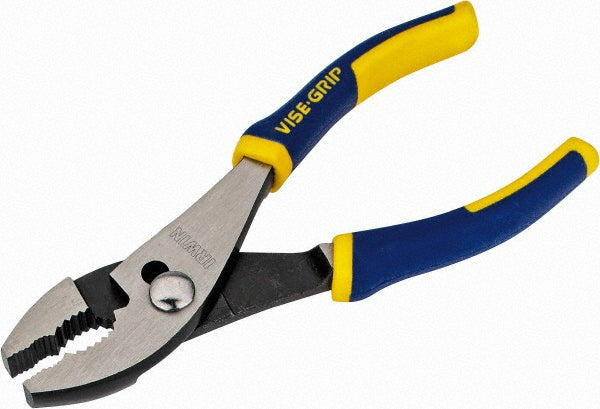 Irwin 2078406 6" OAL, 1-1/8" Jaw Length, 1-5/32" Jaw Width, Slip Joint Pliers