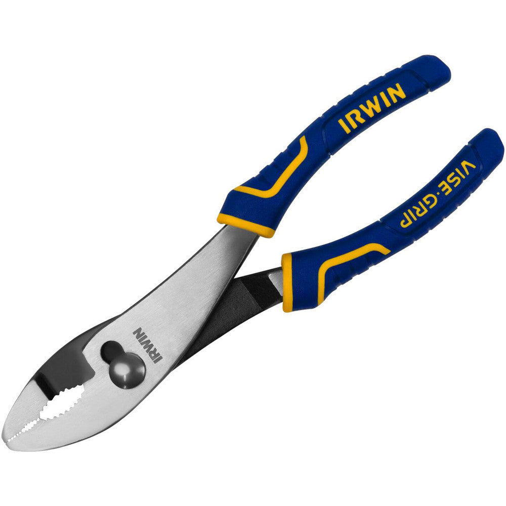 Irwin 2078408 8" OAL, 1-5/16" Jaw Length, 1-11/32" Jaw Width, Slip Joint Pliers