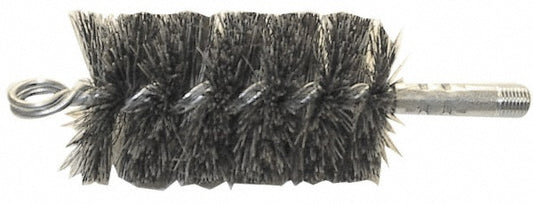 Schaefer Brush 42945 Fiber Single Stem/Single Spiral Tube Brush 2" Dia, 8" OAL